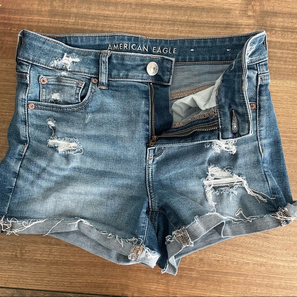 American Eagle Hi-Rise Shortie Super Stretch Short - Picture 7 of 10